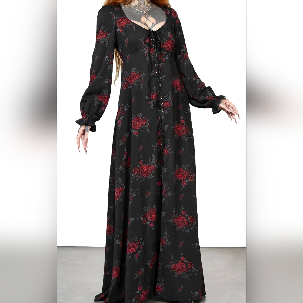 Killstar Hail Pandora Maxi Dress